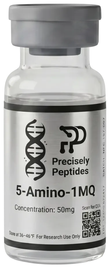 5-Amino-1MQ research reference standard vial