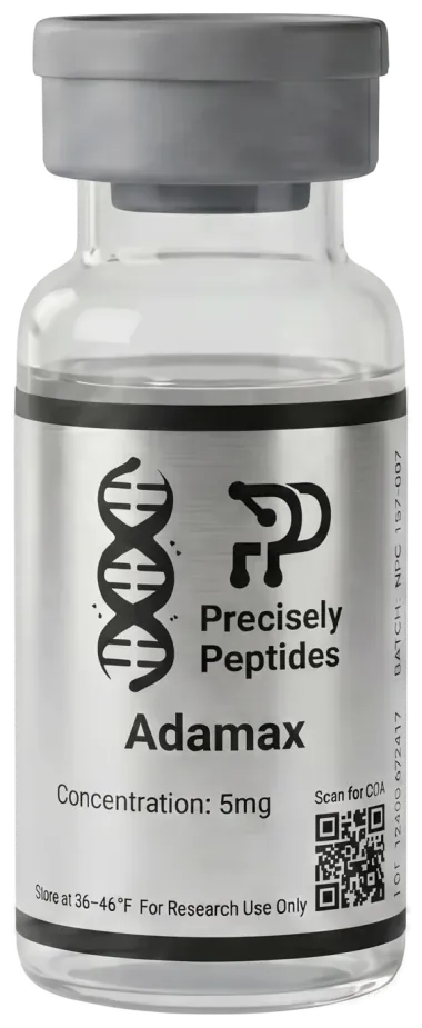Adamax research reference standard vial