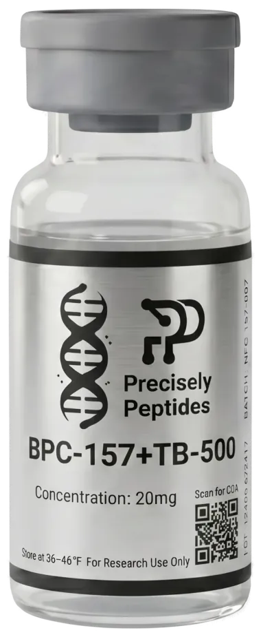 BPC-157+TB-500 research reference standard vial