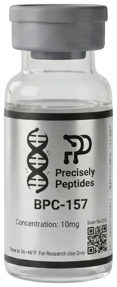 BPC-157 research reference standard vial