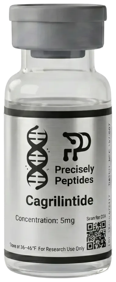 Cagrilintide research reference standard vial