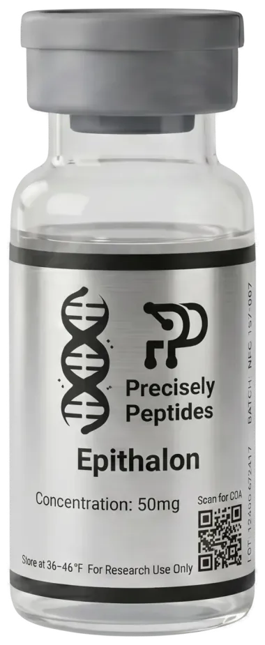 Epithalon research reference standard vial