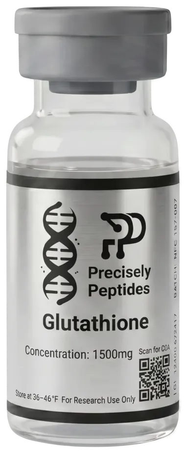 Glutathione research reference standard vial