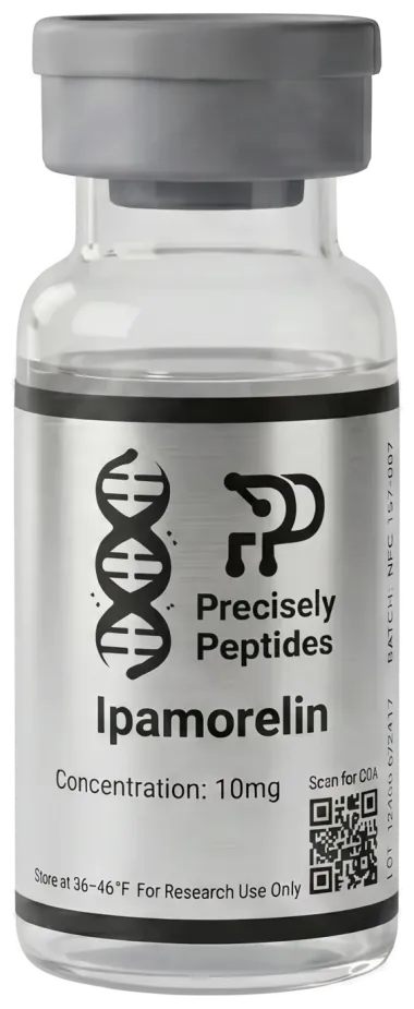 Ipamorelin research reference standard vial