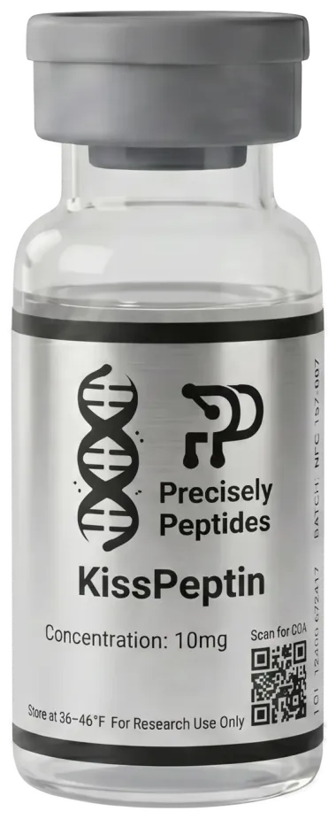 KissPeptin research reference standard vial