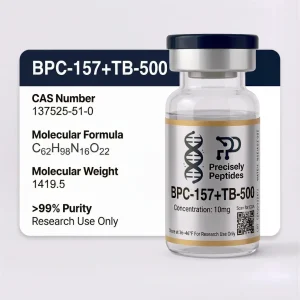 BPC-157+TB-500 research reference standard vial