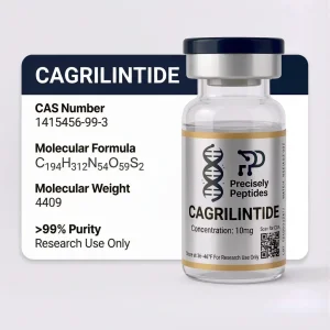 Cagrilintide research reference standard vial
