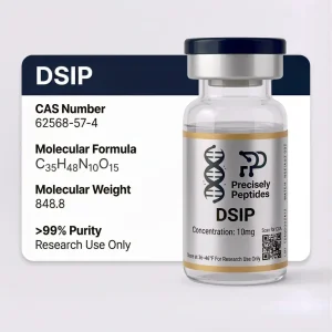 DSIP research reference standard vial