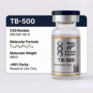 TB-500 research reference standard vial